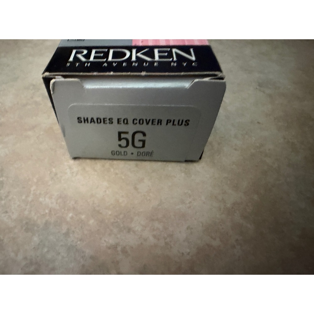 Redken Shades EQ Cover Plus 5G Gold Cream Hair Color Professional Gray Coverage